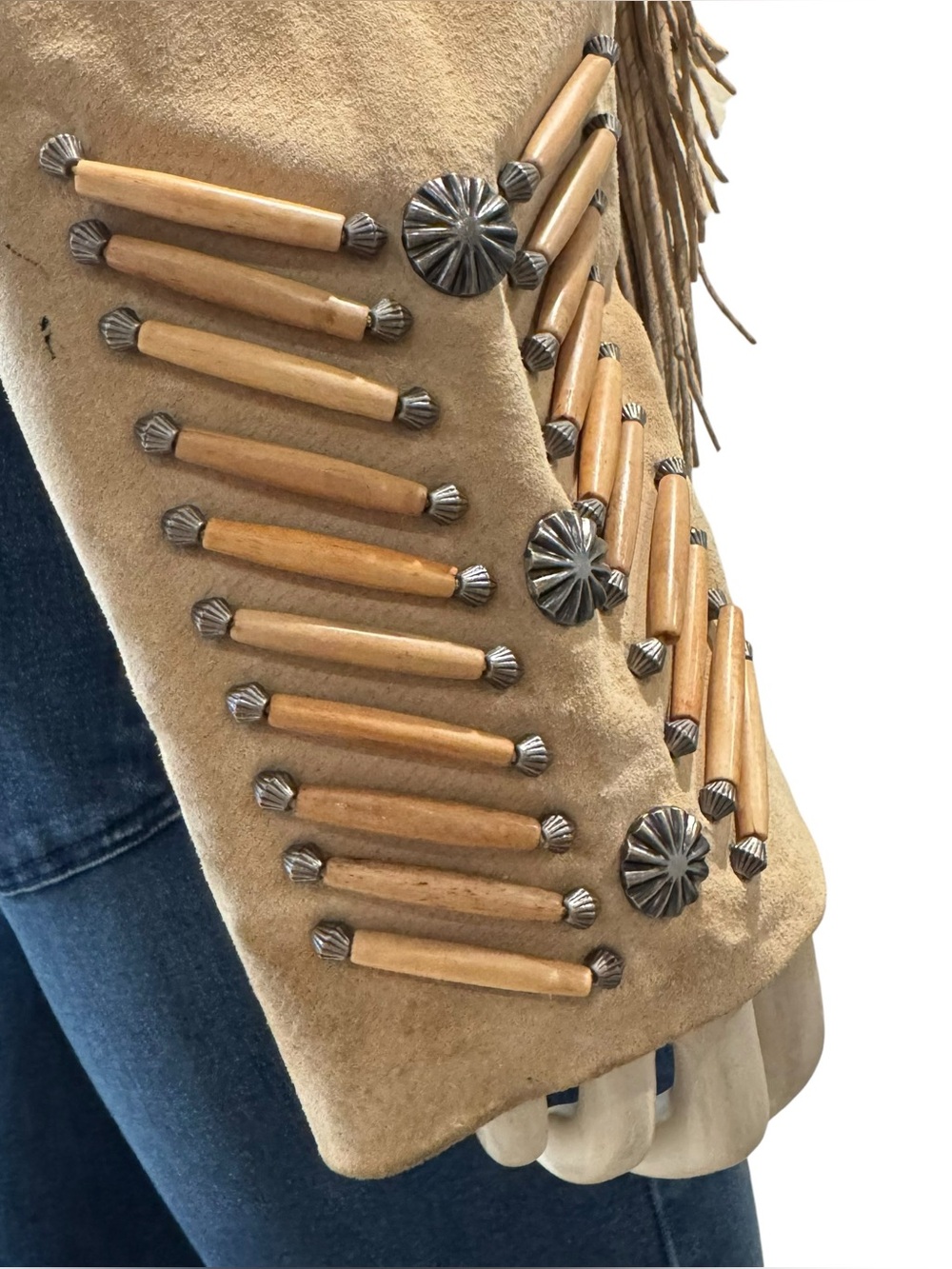 Cripple Creek Western Suede Fringe Jacket - Picture 10 of 12